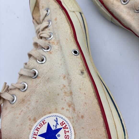 Vintage 80s Converse Chuck Taylor All Star High Sneakers Men\'s 8.5 With Box